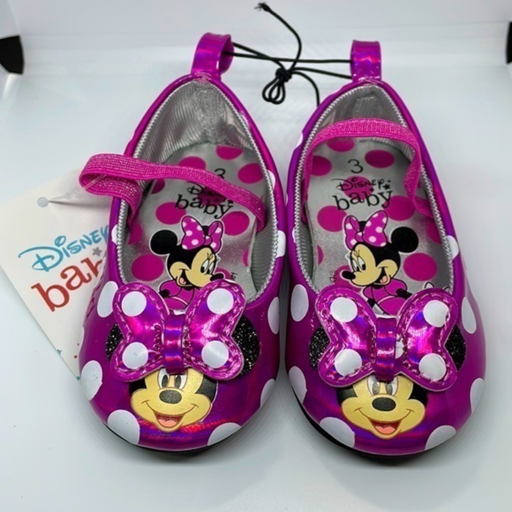 Disney‎ Minnie Mouse Ballet Flats - Size 3